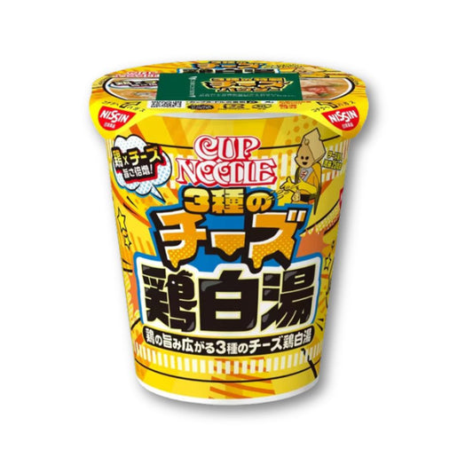 Nissin Cup Nudeln - 3 Sorten Käse &amp; Hähnchen