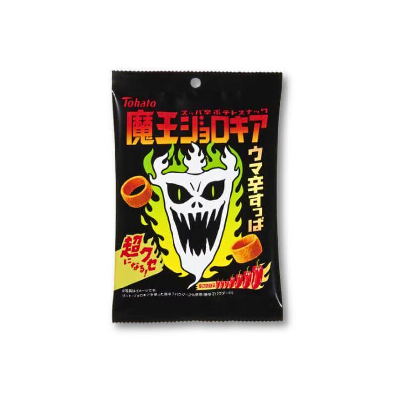 Tohato Demon Jolokia Chili Potato Rings - Konbini Stop