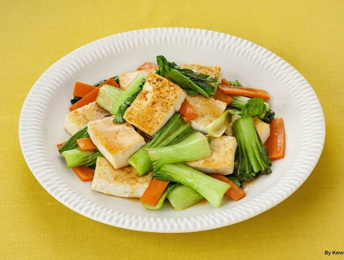 <h1>Tofu and Bok Choy Chinese Stir-Fry</h1>