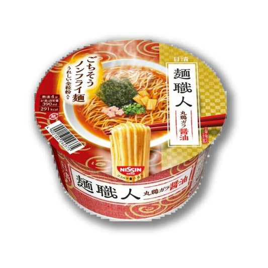 Nissin - Men Shokunin Shoyu with Whole Wheat and Kombu Noodles