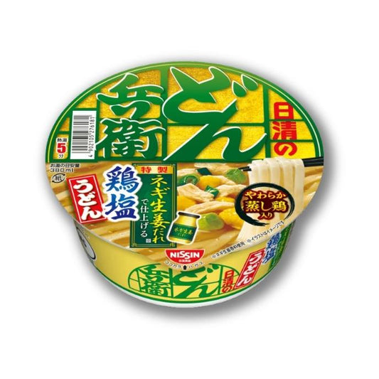 Nissin - Donbei Chicken Salt Udon with Negi & Ginger Sauce