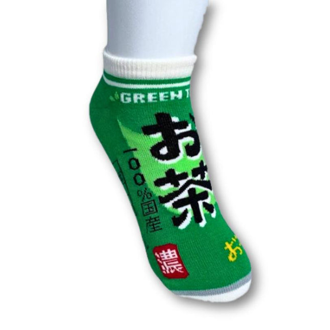 Socken mit japanischem Grüntee