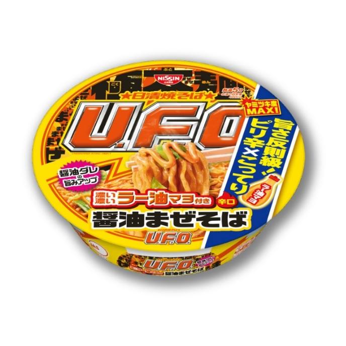 Nissin - Yakisoba U.F.O. Rich Shoyu Mix Noodles with Chili Oil Mayo