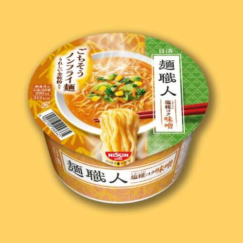 Nissin - Men Shokunin Miso with Whole Wheat and Kombu Noodles