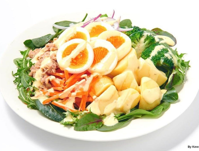 <h1>Tuna and Carrot Paysanne Salad</h1>