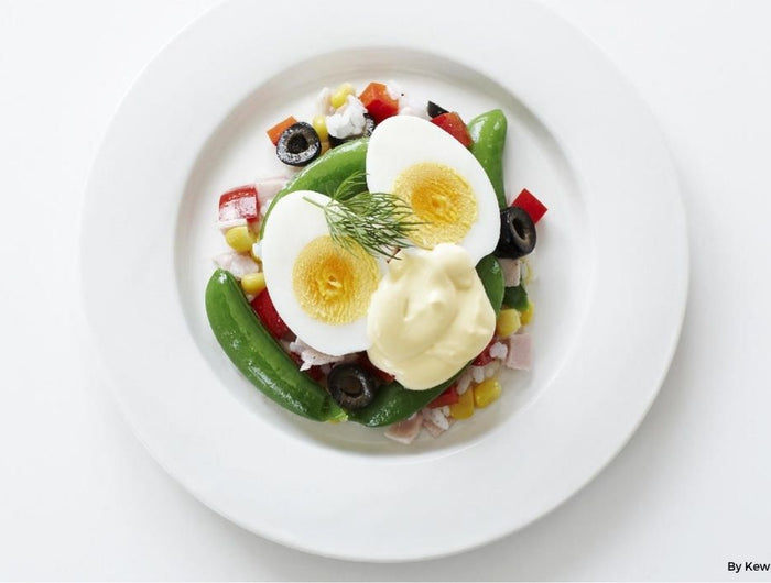<h1>Egg and Snap Pea Salad with Italian Dressing</h1>
