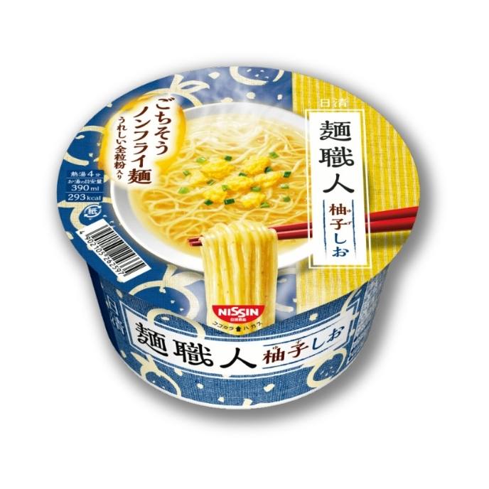 Nissin - Men Shokunin Yuzu Shio with Whole Wheat and Kombu Noodles