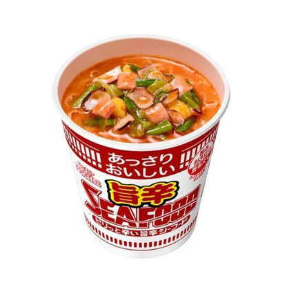 Nissin - Cup Noodles Spicy Seafood Noodle ( Red Seafood Noodle) - Konbini Stop