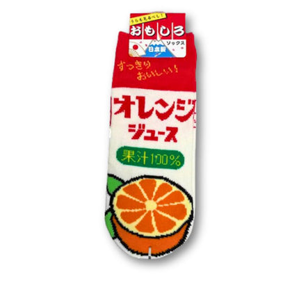 Calcetines de jugo de naranja