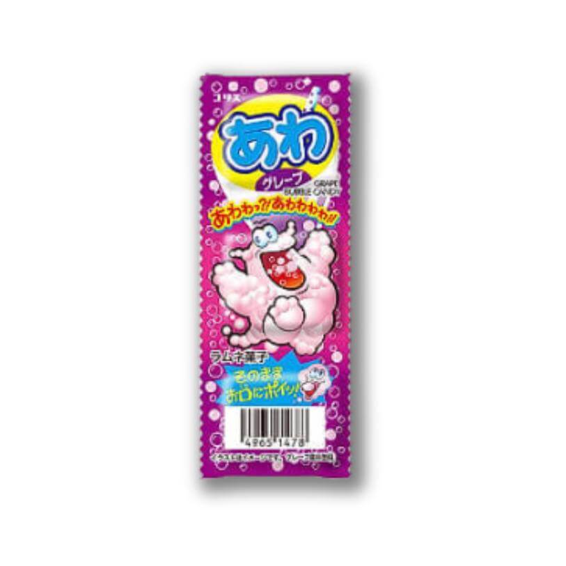 Coris Awa Ramune Bubble Candy - Grape - Konbini Stop