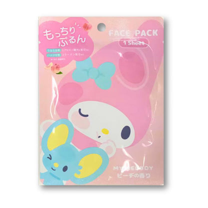 Sanrio Face Pack My Melody - Peach