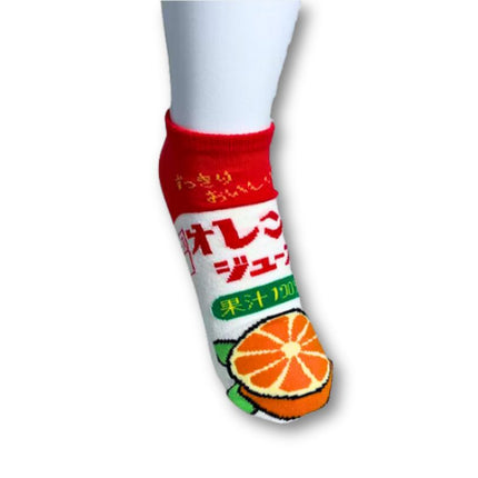 Calcetines de jugo de naranja