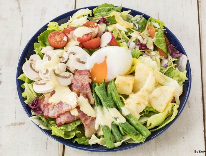 <h1>Soft-Boiled Egg Paysanne Salad</h1>