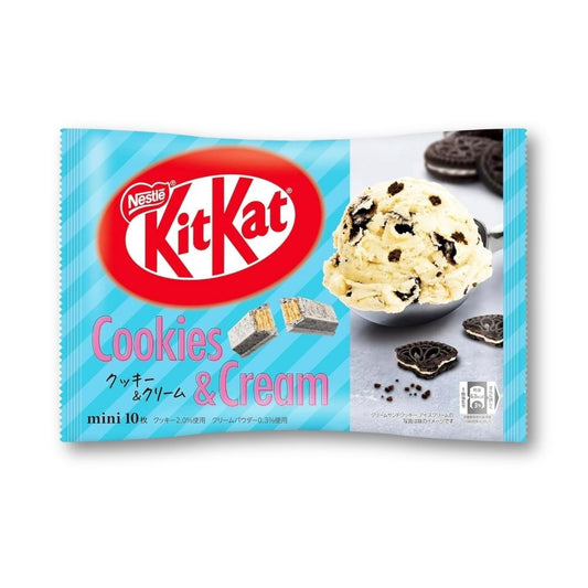 Japan KitKat Cookies and Cream Flavor 10 pcs