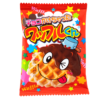 Yaokin - Choco-Dipped Waffle-kun - Konbini Stop