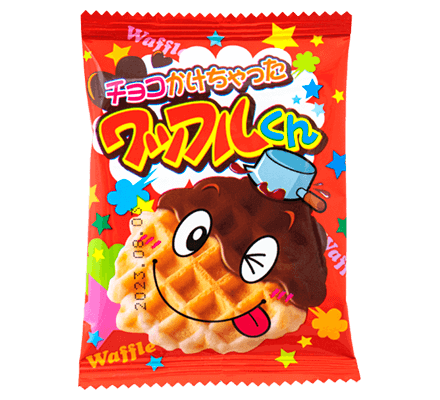 Yaokin - Choco-Dipped Waffle-kun - Konbini Stop