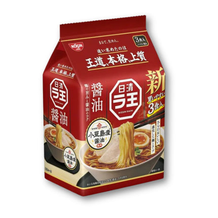 Nissin - Salsa de soja Raoh - Paquete de 3