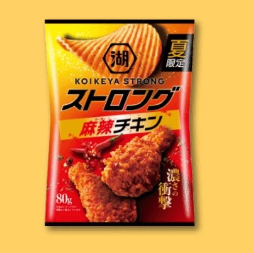 Koikeya STRONG Potato Chips - Spicy Fried Chicken