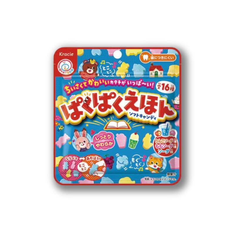 Kracie Pakupaku Picture Book Candy - Assorted Soda - Konbini Stop