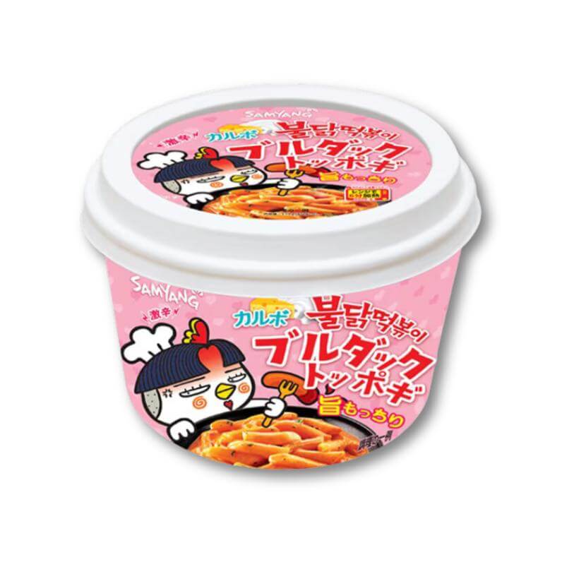 Samyang Buldak Super Spicy Carbonara Tteokbokki - Konbini Stop