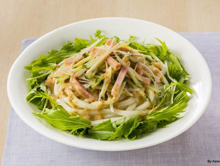 <h1>Salad Udon with Scallion and Thick-Cut Ham</h1>