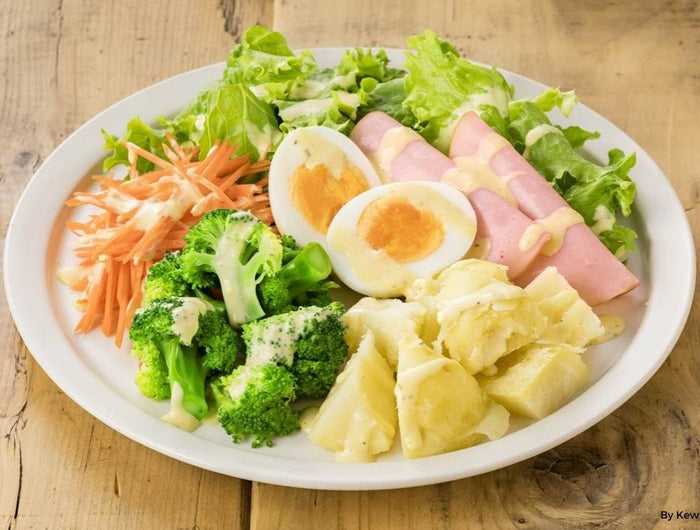 <h1>Boiled Egg and Potato Paysanne Salad</h1>