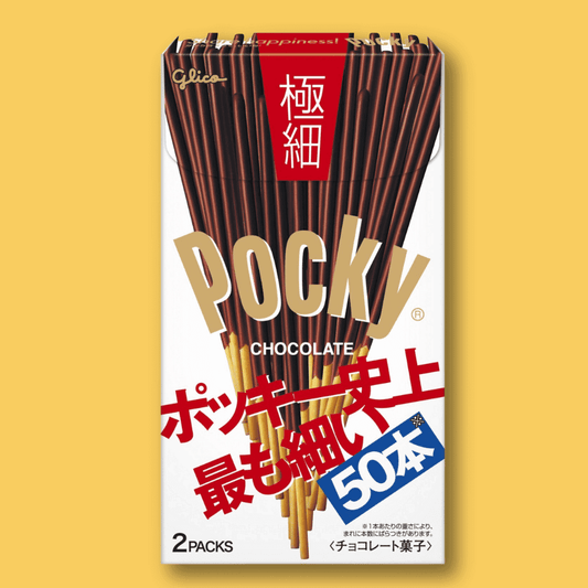 Pocky Biscuit Sticks - Gokuboso Thin Chocolate