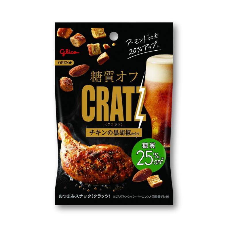 Glico Cratz - Black Pepper Chicken - Konbini Stop