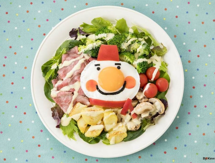 <h1>Snowman Christmas Paysanne Salad</h1>