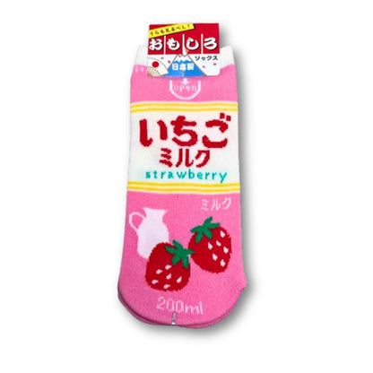 Strawberry Milk Socks