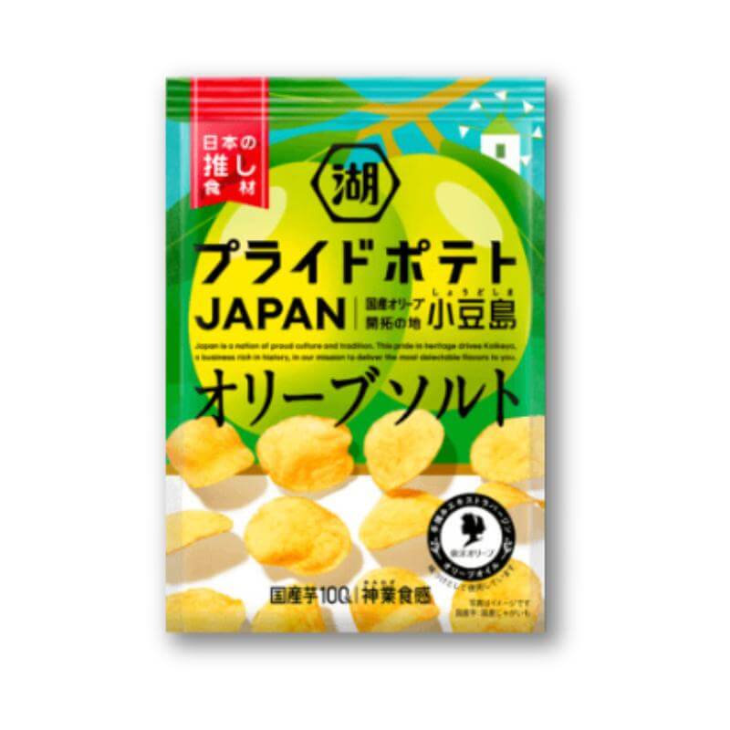 Koikeya PRIDE Potato Chips - Olive Salt - Konbini Stop