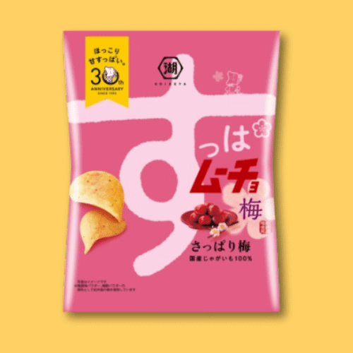 Koikeya Suppa Mucho Potato Chips - Plum