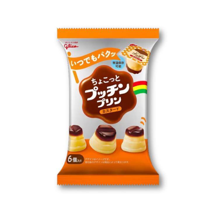 Glico Chokkotto Pucchin Pudding Custard - Konbini Stop