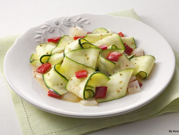 <h1>Zucchini Mustard Marinade with Kewpie Separated French Dressing</h1>