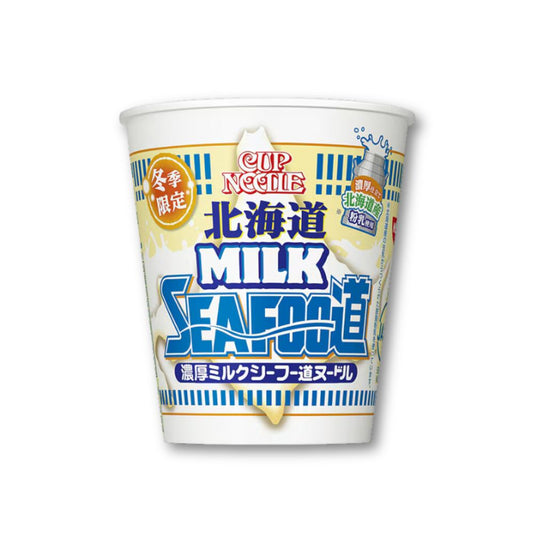 Nissin Cup Nudeln - Hokkaido Milch Meeresfrüchte