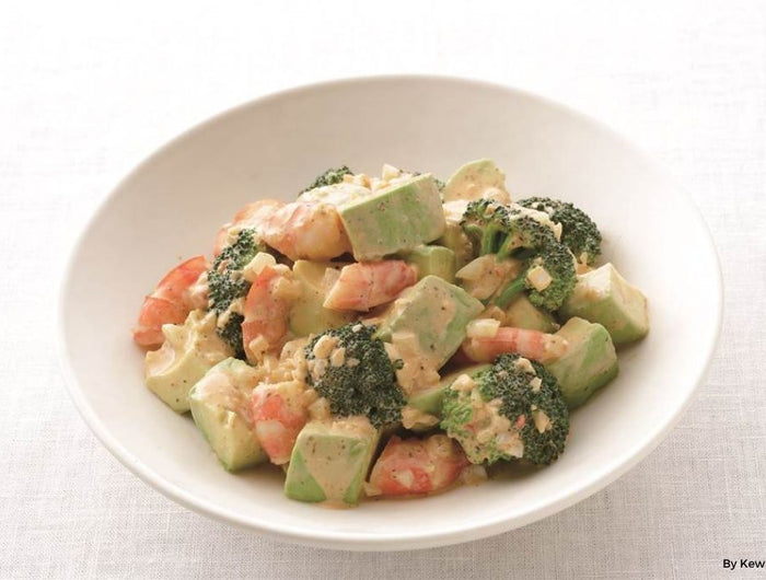 <h1>Avocado, Broccoli, and Shrimp Cobb Salad</h1>