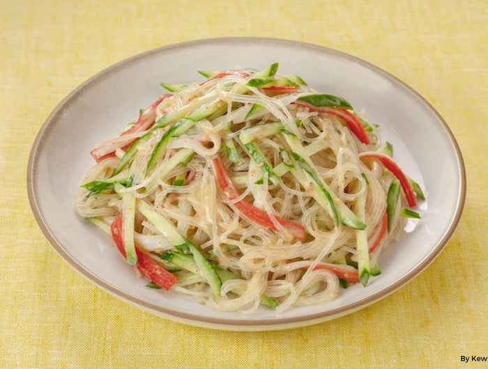 <h1>Harusame Salad with Sesame Yuzu Dressing</h1>