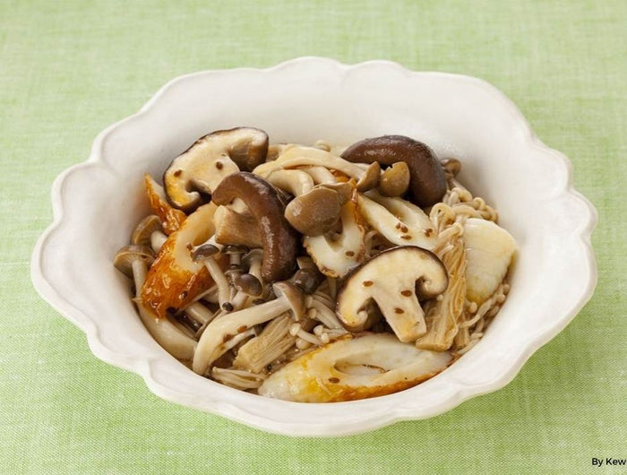 <h1>Japanese Mushroom and Chikuwa Marinated Salad</h1>