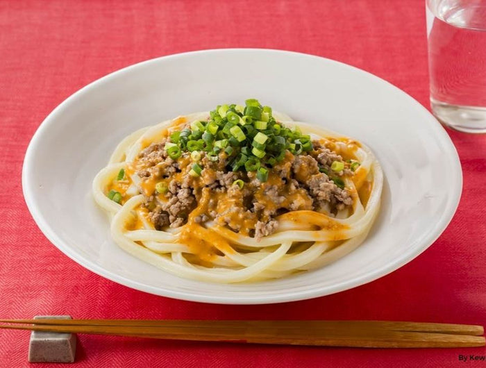<h1>Spicy Ground Meat Udon</h1>