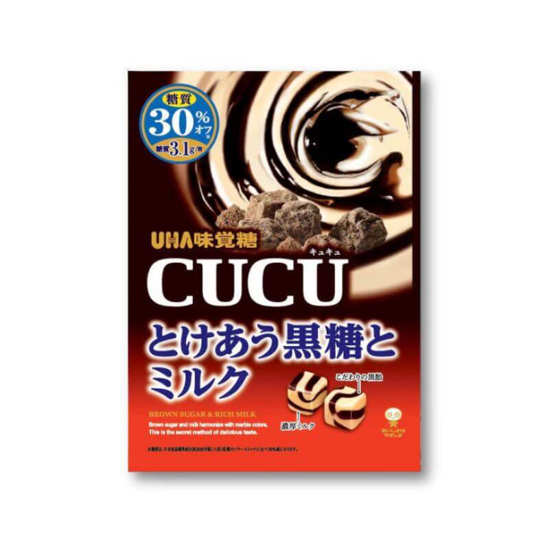 UHA CUCU Melted Brown Sugar and Milk Candy - Konbini Stop