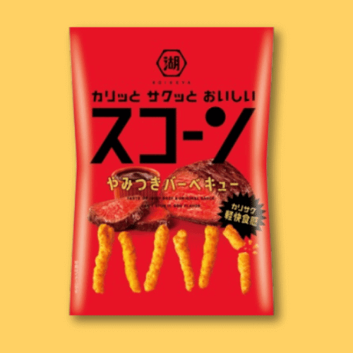 Koikeya Scone Corn Snacks - Yamitsuki BBQ