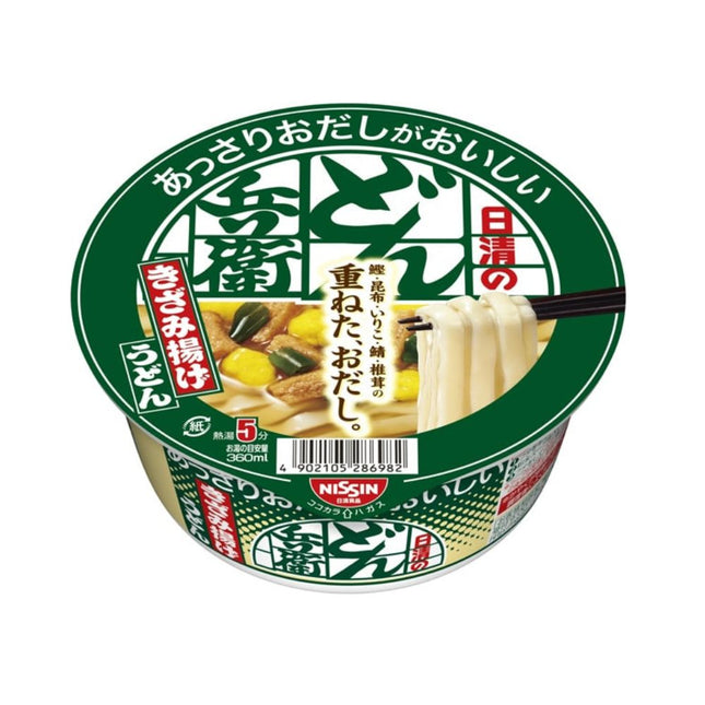 Nissin - Donbei Kizami Age Udon ligero y delicioso