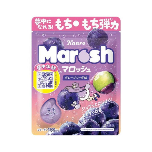 Kanro Marosh Marshmallow – Traubensoda