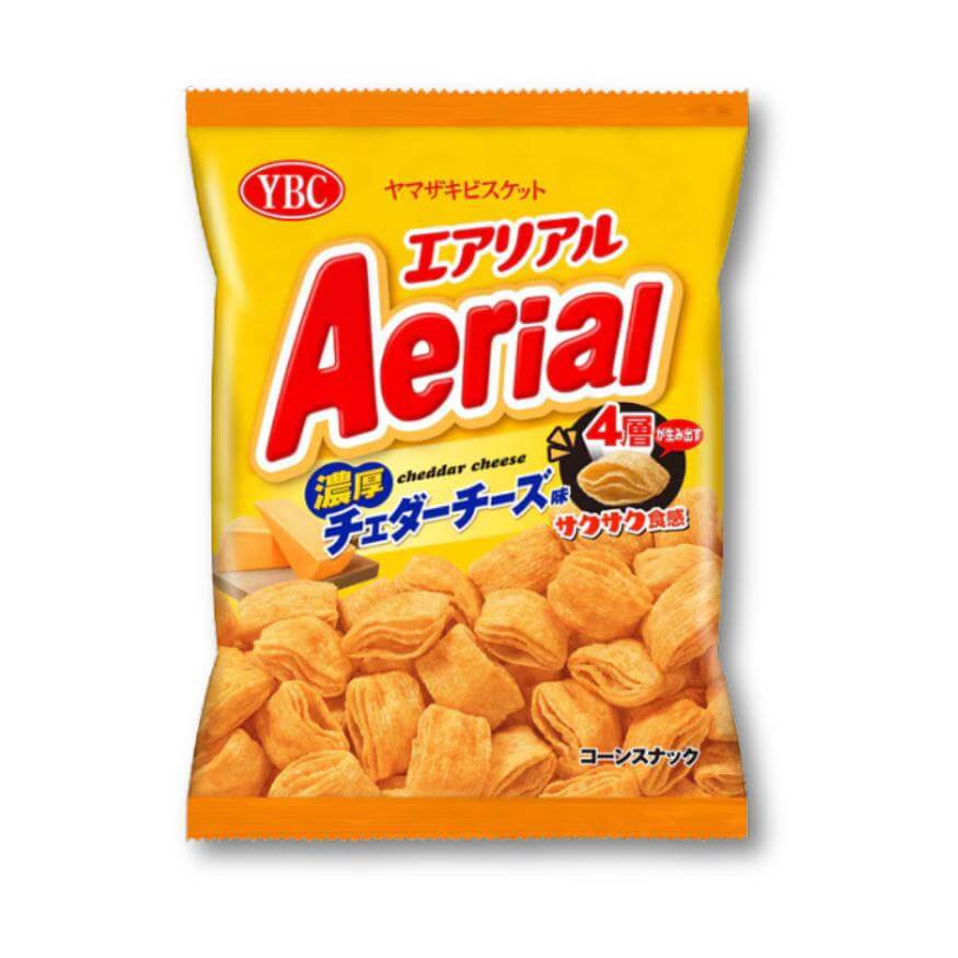 Aerial Corn Snack - Cheddar Cheese - Konbini Stop