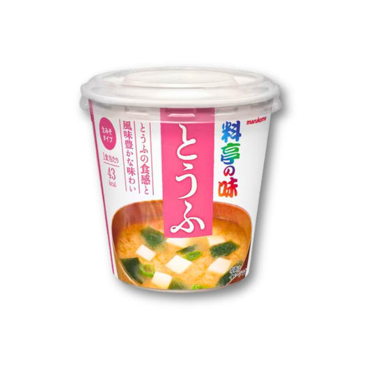 Marukome Cup Miso-Suppe – Tofu-Geschmack