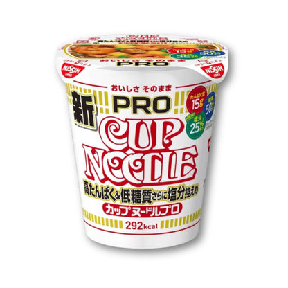 Nissin Cup Noodles PRO - Original Flavor High protein, low sugar, low salt