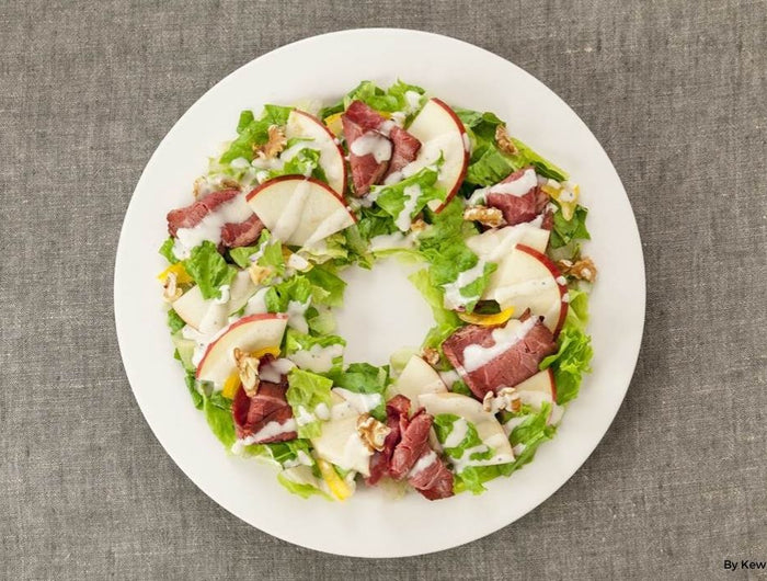 <h1>Apple and Roast Beef Wreath Power Salad</h1>