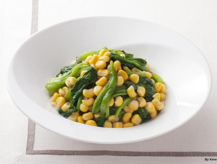 <h1>Spinach and Corn Salad with Lemon Dressing</h1>