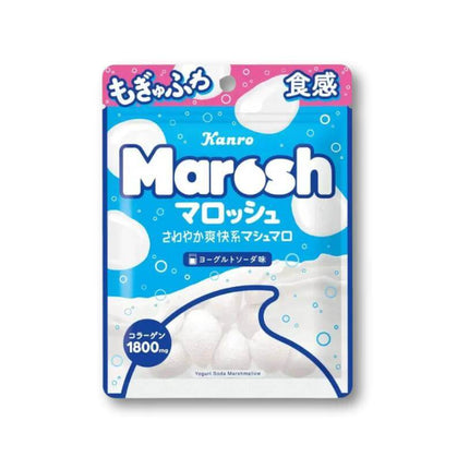 Kanro Marosh Marshmallows - Yogurt Soda - Konbini Stop