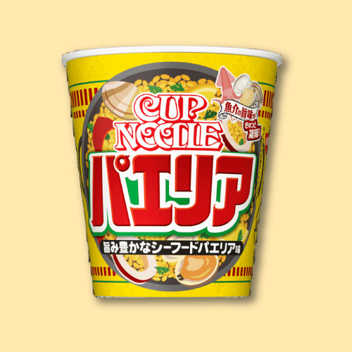 Nissin - Cup Noodles Seafood Paella Flavor